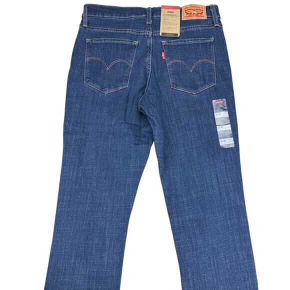 Levi's 311 Shaping Skinny Mid Rise Stretch Jeans Womens Size 27 x 32 - Picture 8 of 9